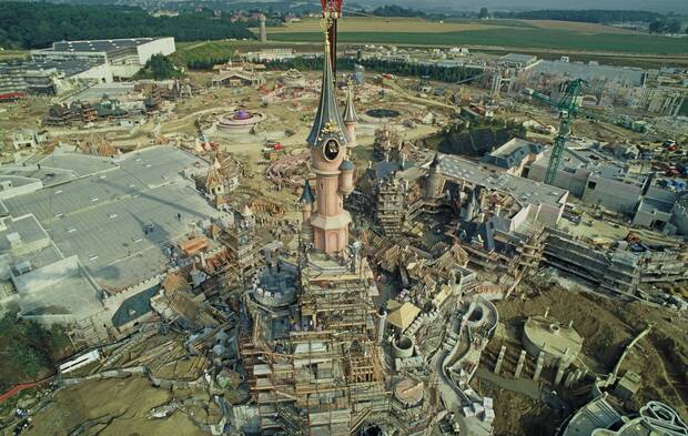 Construcción de Disneyland París