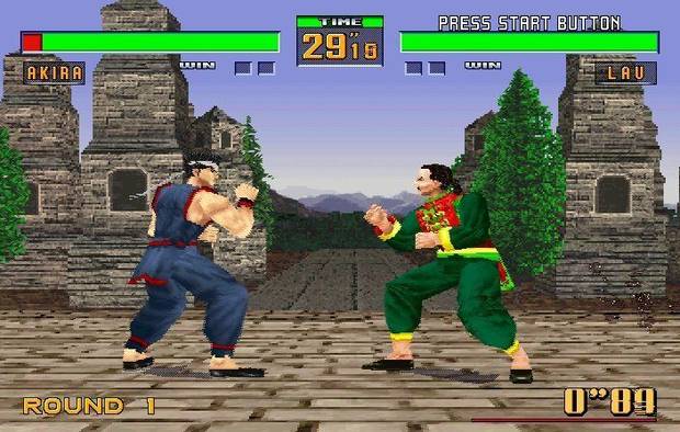 Virtua Fighter 2 Los juegos con mejores gráficos