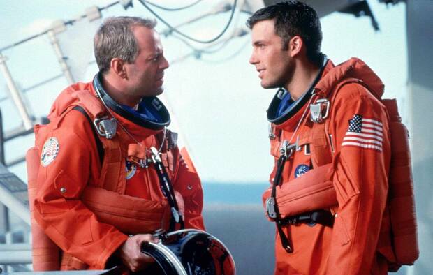 Bruce Willis y Ben Affleck