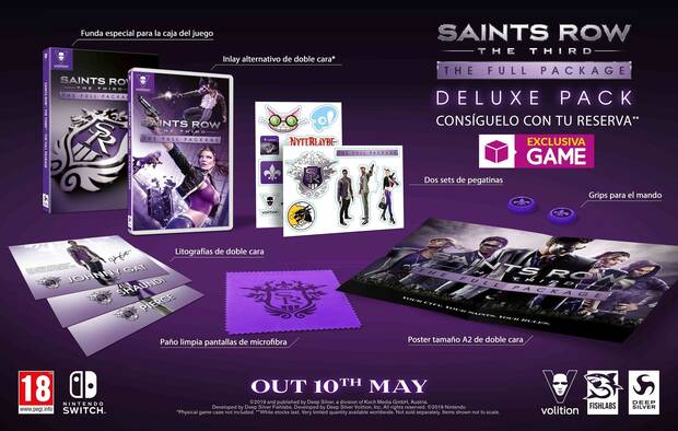 GAME detalla el contenido de Saints Row The Third - The Full Package Imagen 2