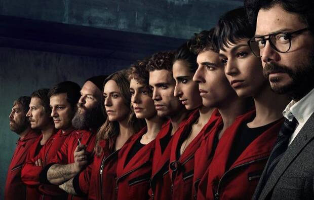 Las 20 mejores series de Netflix: La casa de papel