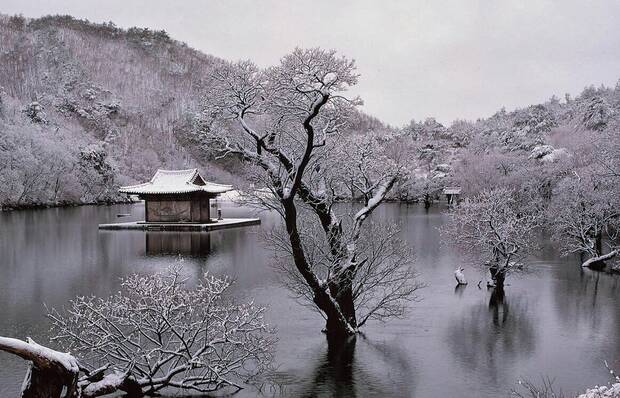 Lago Jusanji, el escenario principal de la pelcula Primavera, verano, otoo, invierno... y primavera