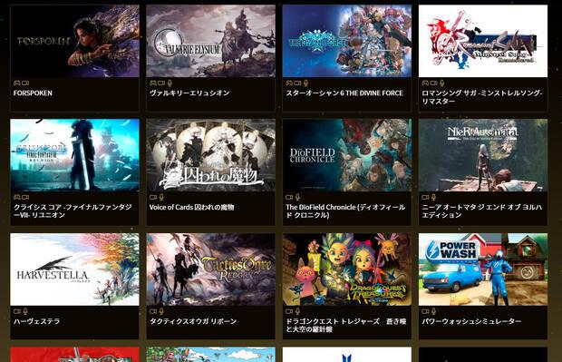 Square Enix anuncia sus juegos para el Tokyo Game Show 2022
