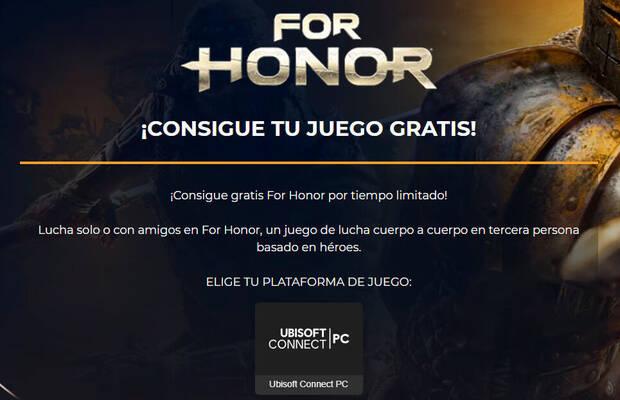 For Honor gratis para PC en Ubisoft Connect