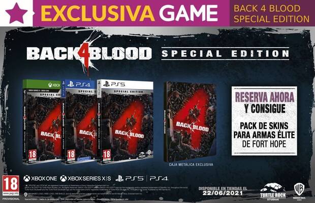 Special Edition de Back 4 Blood en GAME