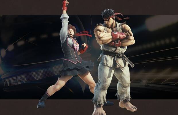 Ryu y Sakura en Monste Hunter World