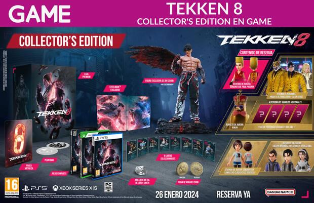 Ediciones Tekken 8 para reservar en GAME con contenido extra