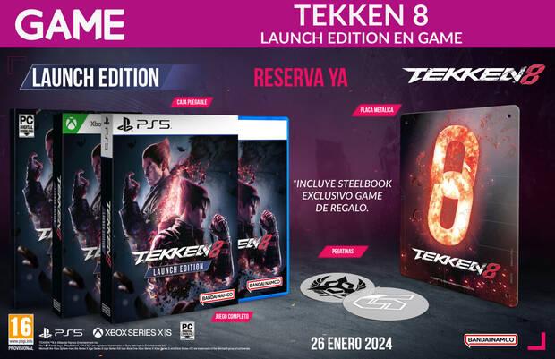 Ediciones Tekken 8 para reservar en GAME con contenido extra