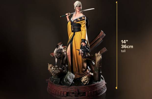 The Witcher: Ciri es la protagonista de una original figura de influencia asiática Imagen 2