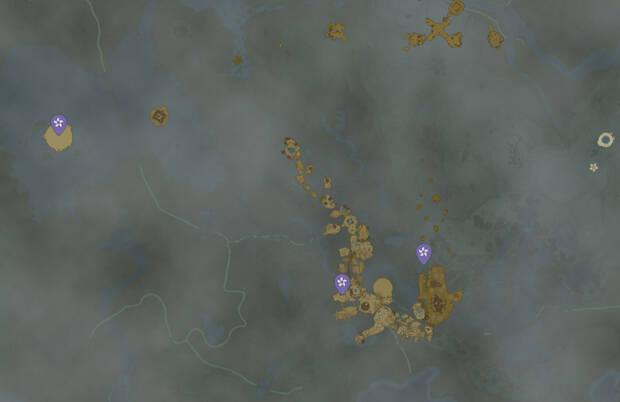 Zelda: Tears of the Kingdom - Cofres con voluntades de los sabios en la región del cielo de Farone