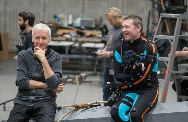 James Cameron filmando 'Avatar'