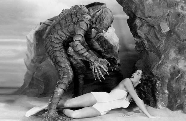 La mujer y el monstruo