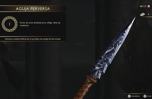 God of War Sons of Sparta - Punta de lanza Aguja perversa