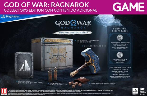 God of War Ragnarok Edicin Coleccionista en GAME