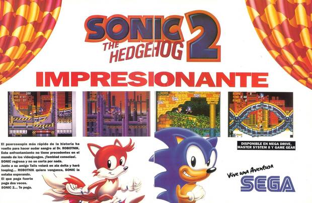 Sega España apoyó el lanzamiento del cartucho con una importante campaña publicitaria en las revistas de la época.