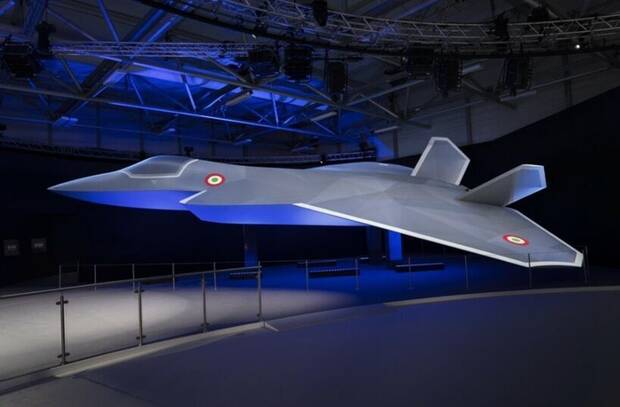 Modelo a escala 1:1 del Tempest (BAE Systems)