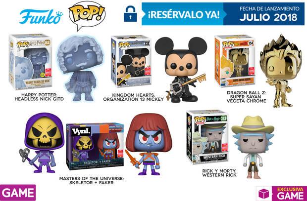 GAME abre las reservas de los Funko Pop exclusivos de la Comic-Con Imagen 2