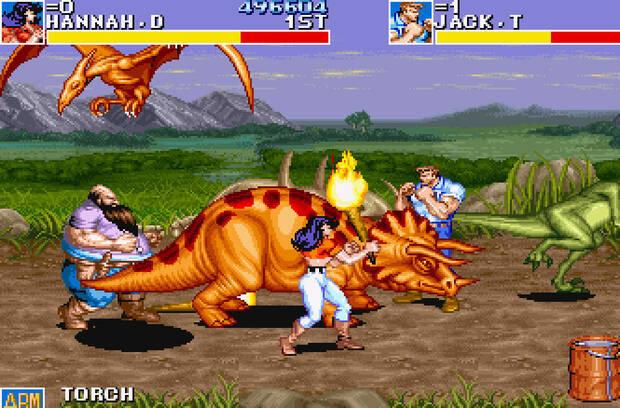 Cadillacs and Dinosaurs de Capcom