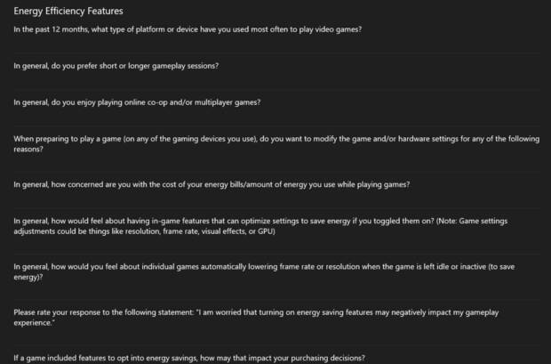 Encuestra de energ�a Microsoft