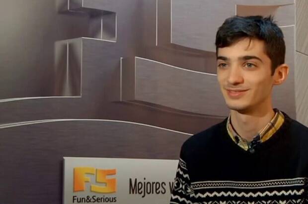 Toby Fox, compositor y creador de Undertale, en el Fun & Serious de Bilbao.