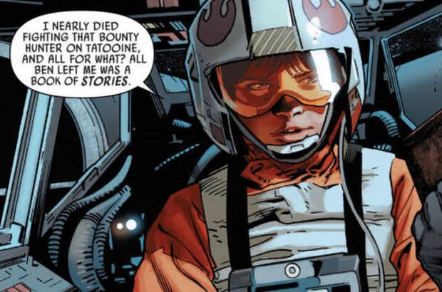 Luke como piloto en los cómics de Marvel