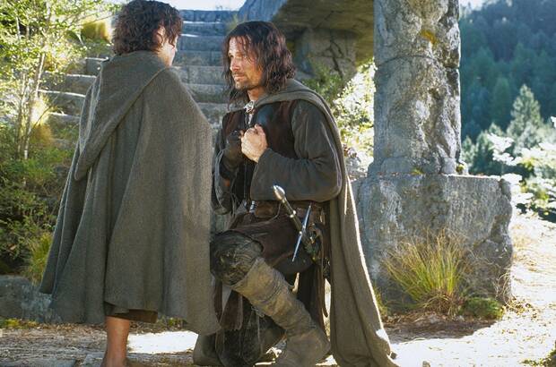 Aragorn en El Señor de los Anillos