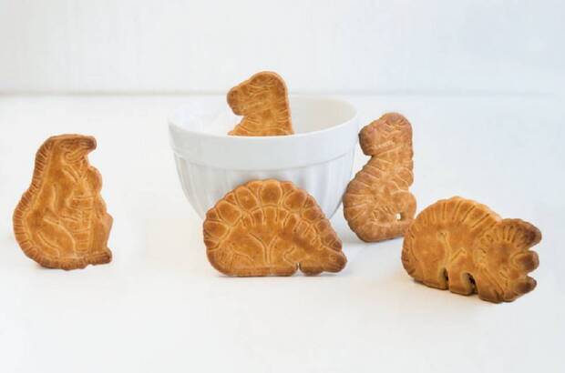 Galletas dinosaurios prohibidas