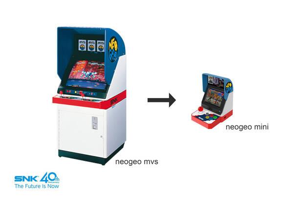 Neo Geo Mini ya es oficial: 40 juegos, pantalla integrada y dos ediciones Imagen 2