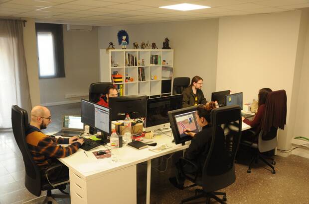 La oficina de Mango Protocol a finales de 2016.