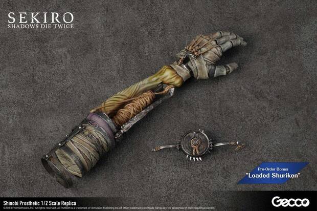 rplica brazo protsico sekiro