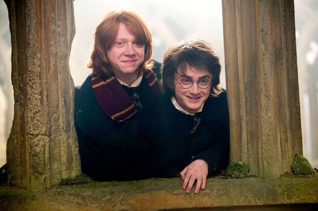 Ruper Grint y Daniel Radcliffe