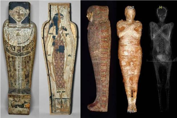 La momia embarazada del Antiguo Egipto