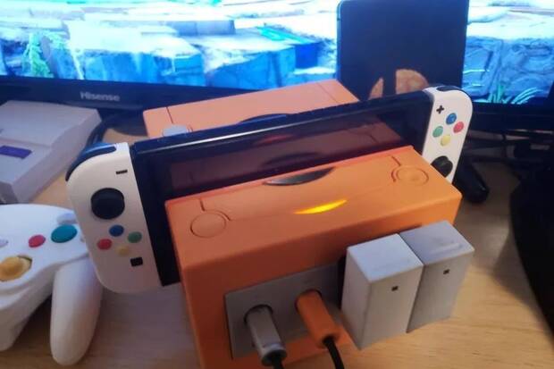 Convierten esta Gamecube en un dock para Nintendo Switch Imagen 2