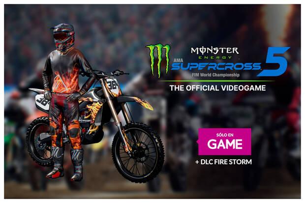 Regalo DLC en GAME para Monster Energy Supercross - The Official Videogame 5