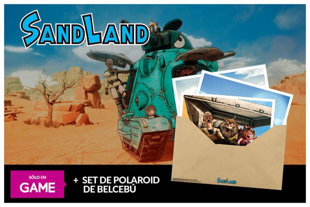 Reserva Sand Land en GAME con postales exclusivas y una edicin para coleccionistas