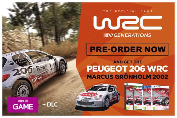 WRC Generations con DLC exclusivo por la reserva en GAME