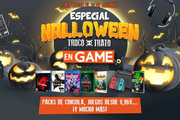 Ofertas especiales de Halloween en GAME por tiempo limitado