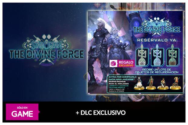 Reserva Star Ocean: The Divine Force en GAME con DLC gratis extra