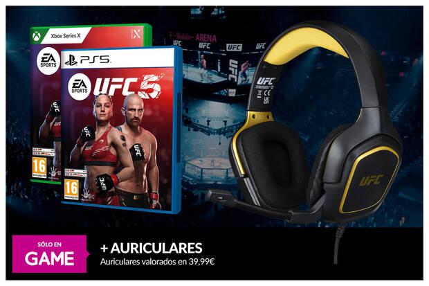 Reserva EA Sports UFC 5 en GAME con auriculares y DLC de regalo slo por tiempo limitado