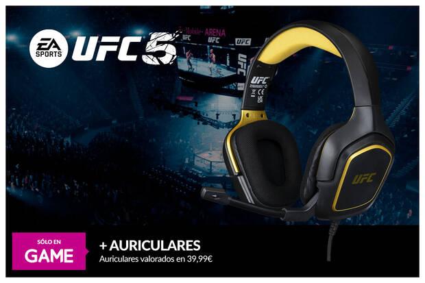 Reserva EA Sports UFC 5 en GAME con auriculares y DLC de regalo slo por tiempo limitado