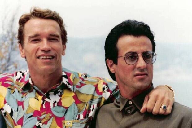 Stallone y Schwarzenegger