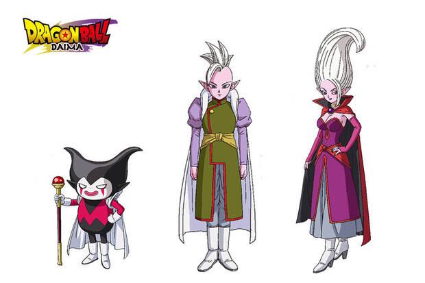 nuevos personajes de dragon ball daima