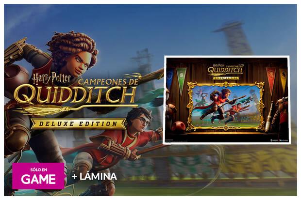 La edicin fsica de Harry Potter: Campeones de Quidditch ya en reserva en GAME con regalo exclusivo