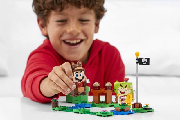 Mario Tanuki de LEGO Super Mario