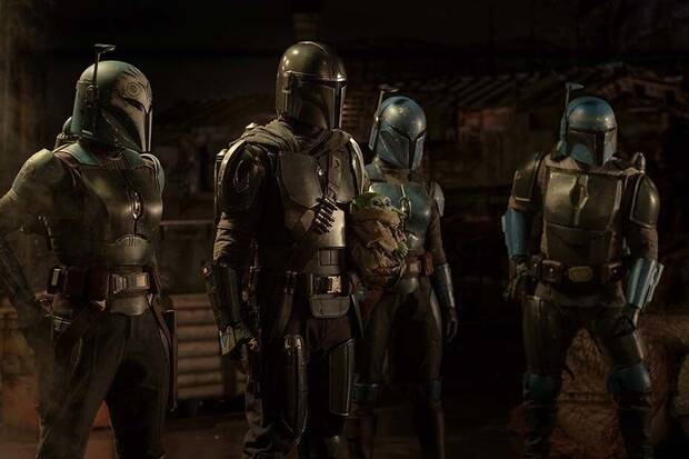 Grupo de soldados mandalorianos