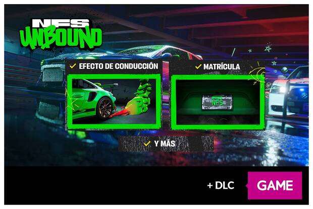 Reserva Need for Speed Unbound en GAME y llvate pegatinas ms DLC extra