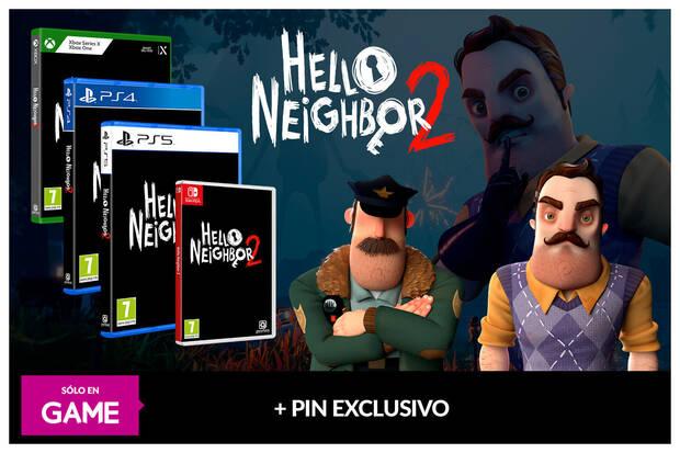 Hello Neighbor 2 para reservar en GAME con regalo de pin exclusivo