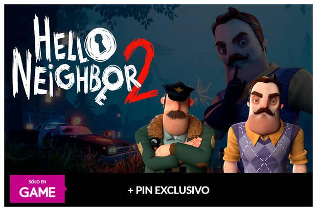 Hello Neighbor 2 para reservar en GAME con regalo de pin exclusivo