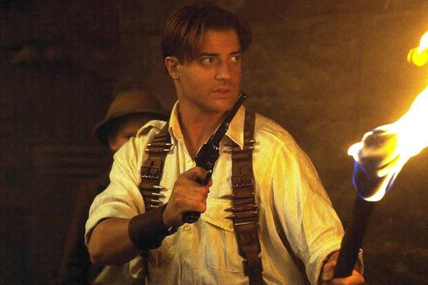 Brendan Fraser en La momia