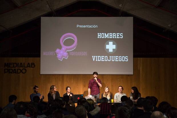 Presentaci�n del documental 'Hombres y Videojuegos', dirigido por Marina Amores.